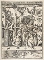 The Bath House, Albrecht Dürer German, Woodcut