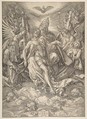 The Holy Trinity, Albrecht Dürer  German, Woodcut