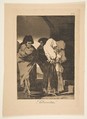 Plate 22 from 'Los Caprichos': Poor little girls! (Probrecitas!), Goya (Francisco de Goya y Lucientes) Spanish, Etching, burnished aquatint