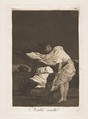 Plate 36 from "Los Caprichos": A bad night (Mala noche), Goya (Francisco de Goya y Lucientes)  Spanish, Etching, burnished aquatint