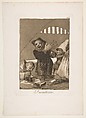 Plate 49  from "Los Caprichos": Hobgoblins (Duendecitos), Goya (Francisco de Goya y Lucientes)  Spanish, Etching, burnished aquatint