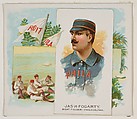 James H. Fogarty, Right Fielder, Philadelphia, from World's Champions, Second Series (N43) for Allen & Ginter Cigarettes, Allen & Ginter (American, Richmond, Virginia), Commercial lithograph