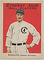 Schulte, Chicago – Nationals, from the Ball Players series (E145) for Cracker Jack, Rueckheim Bros. & Eckstein American, Commercial color lithograph