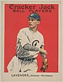 Lavender, Chicago – Nationals, from the Ball Players series (E145) for Cracker Jack, Rueckheim Bros. & Eckstein American, Commercial color lithograph
