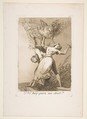 Plate 75 from "Los Caprichos": Is there no one to untie us? (¿No hay quien nos desate?), Goya (Francisco de Goya y Lucientes)  Spanish, Etching, burnished aquatint
