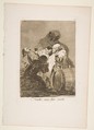 Plate 79 from "Los Caprichos": No one has seen us (Nadie nos ha visto), Goya (Francisco de Goya y Lucientes)  Spanish, Etching, burnished aquatint, burin