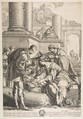 Adoration, François Chauveau  French, Etching