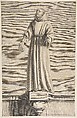 St. Francis, Nicolas Pitau  French, Engraving with etching