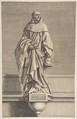 St. Peter Celestine, Conrad Lauwers  Flemish, Engraving