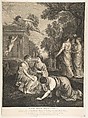Mercury and Herse, François Jourd'heuil French, Engraving