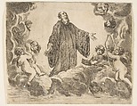 St. Anthony, Archbishop of Florence, Stefano della Bella Italian, Etching