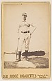 J. Boyle, Catcher, St. Louis Browns, from the series Old Judge Cigarettes, Goodwin & Company, Albumen print photograph, cabinet card
