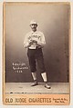 Charlie Getzein, Pitcher, Detroit, from the series Old Judge Cigarettes, Goodwin & Company, Albumen print photograph, cabinet card