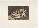 Plate 21 from "The Disasters of War" (Los Desastres de la Guerra): 'It will be the same' (Será lo mismo), Goya (Francisco de Goya y Lucientes) Spanish, Etching, burnished lavis