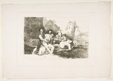 Plate 20 from "The Disasters of War" (Los Desastres de la Guerra): 'Get them well, and on to the next' (Curarlos y á otra), Goya (Francisco de Goya y Lucientes) Spanish, Etching, lavis, burin, burnisher (proof impression)