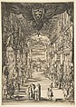 Funeral of Francesco de' Medici, Stefano della Bella Italian, Etching; second state of three