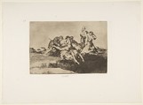 Plate 27 from "The Disasters of War" (Los Desastres de la Guerra): 'Charity' (Caridad), Goya (Francisco de Goya y Lucientes)  Spanish, Etching, lavis, drypoint, burin, burnisher
