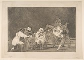 'Loyalty' from the 'Disparates' (Follies / Irrationalities), Goya (Francisco de Goya y Lucientes)  Spanish, Etching, burnished aquatint