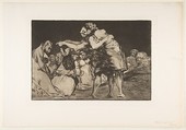 Disorderly Folly, from "The Disparates" (Follies / Irrationalities), Goya (Francisco de Goya y Lucientes)  Spanish, Etching, aquatint, drypoint