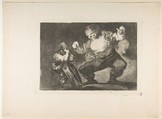 'Dancing Giant' from the 'Disparates' (Follies / Irrationalities), Goya (Francisco de Goya y Lucientes)  Spanish, Etching, burnished aquatint, drypoint
