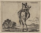 Mercury, from 'Game of Mythology' (Jeu de la Mythologie), Stefano della Bella  Italian, Etching; first state of five