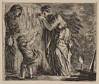 Ceres, from 'Game of Mythology' (Jeu de la Mythologie), Stefano della Bella  Italian, Etching; first state of five