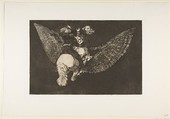 'Flying Folly' from the 'Disparates' (Follies / Irrationalities), Goya (Francisco de Goya y Lucientes) Spanish, Etching, aquatint