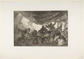 'Clear Folly' from the 'Disparates' (Follies / Irrationalities), Goya (Francisco de Goya y Lucientes) Spanish, Etching, burnished aquatint