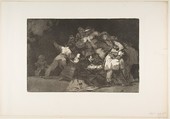 General Folly, from "The Disparates" (Follies / Irrationalities), Goya (Francisco de Goya y Lucientes) Spanish, Etching, burnished aquatint