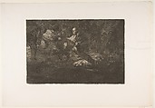 Funereal Folly, from "The Disparates" (Follies / Irrationalities), Goya (Francisco de Goya y Lucientes)  Spanish, Etching, burnished aquatint