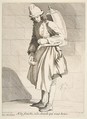 Drinks Vendor, Anne Claude Philippe de Tubières, comte de Caylus French, Etching with some engraving