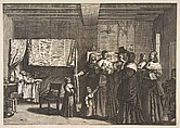Visiting the Sick, Anonymous, Engraving