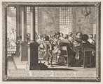 The Banquet for the Return of the Prodigal Son, Abraham Bosse French, Etching