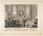The Foolish Virgins Conversing, Abraham Bosse French, Etching; first state of two