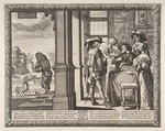 The Prodigal Son Leaves Home, Abraham Bosse (French, Tours 1602/04–1676 Paris), Etching