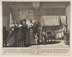Visiting the Sick, Abraham Bosse (French, Tours 1602/04–1676 Paris), Etching and engraving