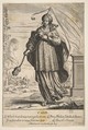 Allegory of Asia, from "The Four Continents", Abraham Bosse French, Etching