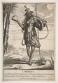 Allegory of America, from "The Four Continents", Abraham Bosse  French, Etching