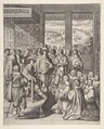 Louis XIII Listens to the Provost of the Merchants of Paris on December 23, 1628, Abraham Bosse  French, Etching and engraving