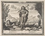 Declaration of War on Spain by Louis XIII: The King as Hercules, Abraham Bosse  French, Etching; second state of four