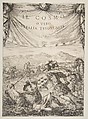 Frontispiece for Il Cosmo, Stefano della Bella  Italian, Etching