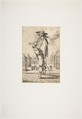 Gentleman with a Sword, Abraham Bosse (French, Tours 1602/04–1676 Paris), Etching