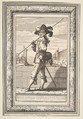 A Pikeman, Abraham Bosse  French, Etching; second state of two
