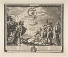 Fortune Favoring France, Abraham Bosse (French, Tours 1602/04–1676 Paris), Etching; first state of two (Join-Lambert and Préaud)
