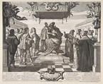 The Joy of France, Abraham Bosse French, Etching; second state of two