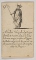 Arabie Troglodytique, from "Jeu de la Géographie", Stefano della Bella  Italian, Etching, state iii