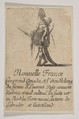 Nouvelle France, from the playing cards "Jeu de la Géographie", Stefano della Bella  Italian, Etching