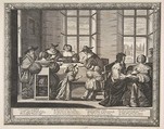 The Marriage Contract, Abraham Bosse French, Etching; first state of two