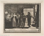 The Bride Taken Home, Abraham Bosse French, Etching