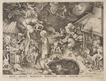 St. James and the Magician Hermogenes, Pieter Bruegel the Elder  Netherlandish, Engraving; first state of three